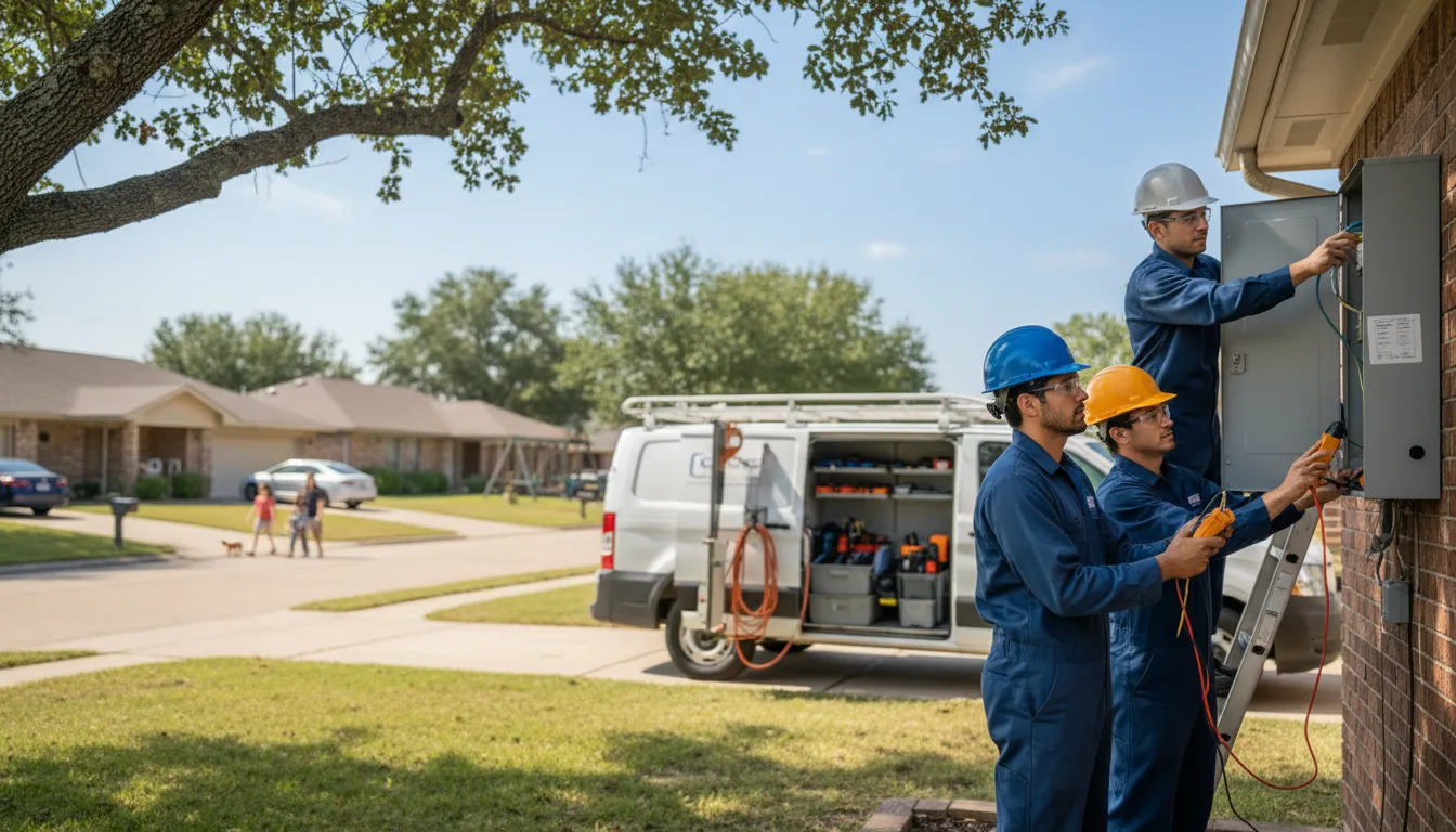 Certified electrician providing emergency electrical services in Kinsman, IL